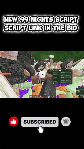 BEST Roblox 99 Nights In The Forest Script With Admin Commands#99nightintheforest#roblox #robloxusa