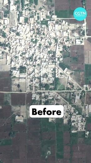 Satellite images from Maxar technologies showed the destruction from the monsoons that have slammed into Pakistan, taking over 1,100 lives and leaving millions displaced and affected. #Pakistan #ClimateChange #Floods #Monsoon | CGTN