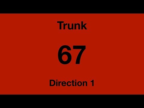 [SMRT Buses] Trunk Bus Service 67 - Direction 1 Hyperlapse