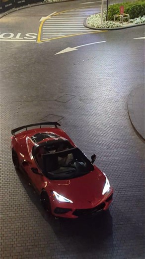 Red Corvette #corvette #shorts