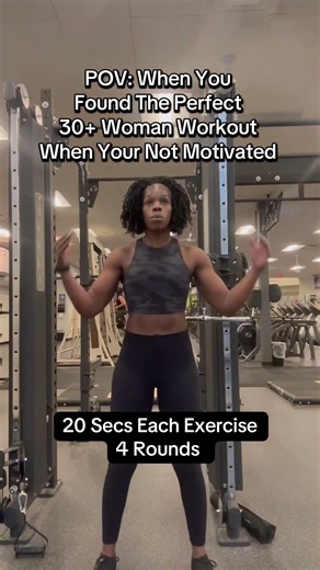 Not Motivated? Try This 30+ Workout for Women (Beginner Friendly) #workout #womenover30 #shorts