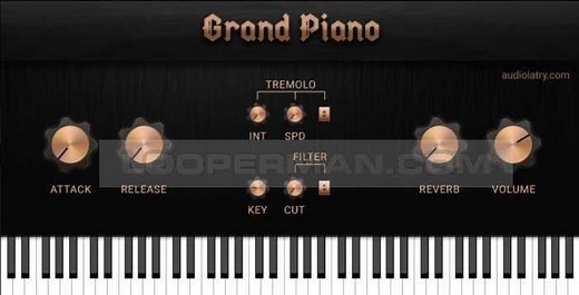 Grand Piano : A Free Synth VST Instrument From Audiolatry Looperman