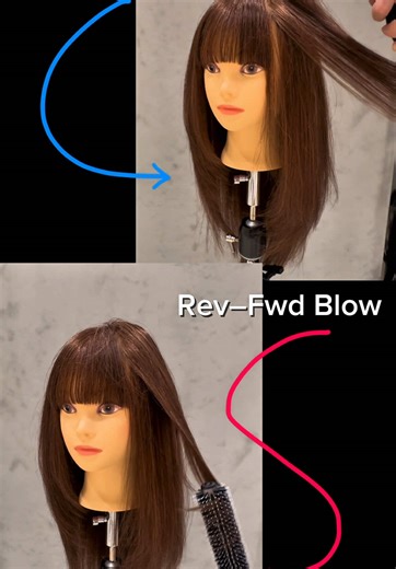 リバースブローとフォワードブローの違い。 The difference between reverse blow and forward blow. 反向击球和前击球的区别。 리버스 블로우와 포워드 블로우의 차이. La diferencia entre el golpe inverso y el golpe hacia adelante. A diferença entre sopro reverso e sopro para frente. ‎الفرق بين الضربة العكسية والضربة الأمامية. Perbedaan antara pukulan terbalik dan pukulan maju. #カット動画#レイヤーカット#フェイスレイヤー