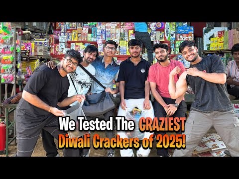 Testing The LOUDEST vs. BIGGEST Diwali Crackers of 2025!