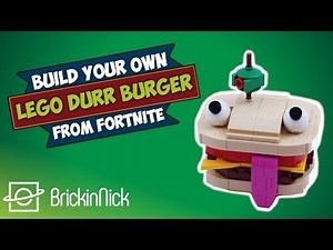 How to build a LEGO Durrr Burger | Fortnite | MOC Tutorial