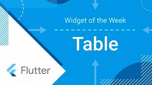 【Flutter】Tableの基本とサンプルコード