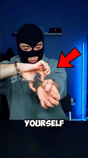 How to Quickly Escape Handcuffs 🔓🚀