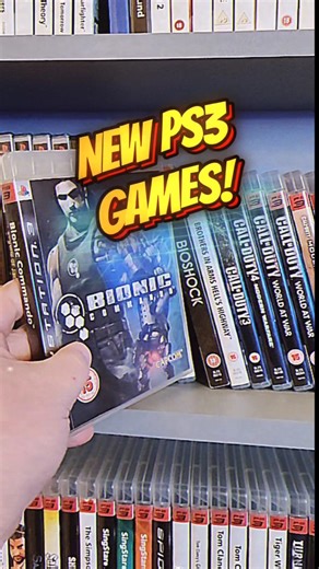 New PS3 games in my collection