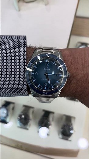 Omega | Seamaster 300 41 mm Summer Blue #omegawatches #seamaster