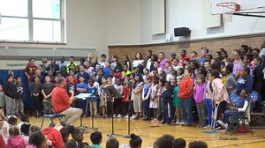 Happy Fourth of July! Check out this patriotic video of the LeMoyne Elementary Chorus (grades 3-5) performing "Grand Old Flag" at their spring concert in May, directed by Mr. Ganey. Have a wonderful and safe holiday! | The Syracuse City School District