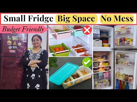 How to Organize a Small Fridge Like a Pro 🧊✨ | Space Saving & Budget Friendly Hacks | Urban Rasoi