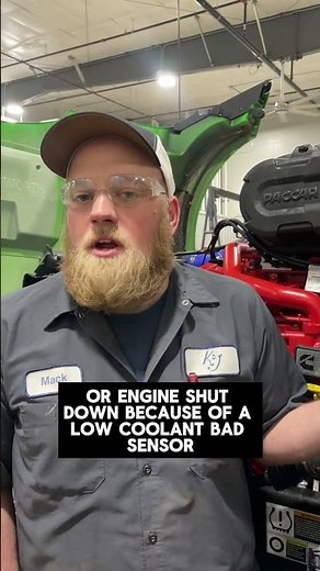 How to override a bad low coolant sensor #truckingtips #trucking #truckerlife