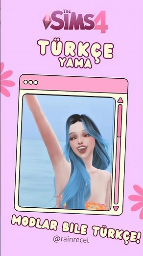 Sadece oyun değil modlar da Türkçe! Sims 4 Türkçe Yama