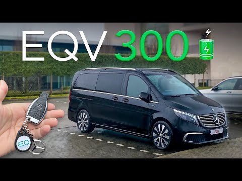 Mercedes EQV 300 (204 hp) - POV drive & walkaround!