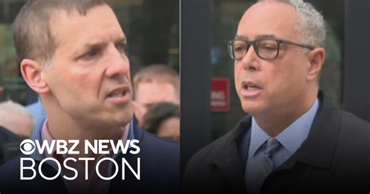 Suffolk DA, Boston Police Patrolmen's Union president speak about officer's arrest