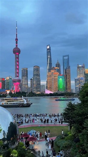 🇨🇳 Shanghai | China's Most Stunning Skyline ✨ #shorts #travel #explore #adventure #shanghai