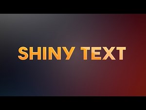 Blender tutorial: How to create Shiny Text