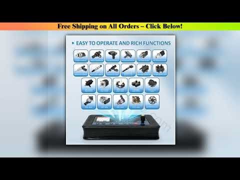 QDB4A QDB-5A Car Sensor Tester Oscilloscope PWM Drive Multimeter Ignition Injector Simulator Step