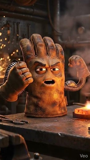 Welding Gloves POV: What Heat Feels Like 😳🔥