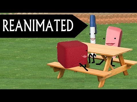 BFB 12 REANIMATED - PEN, ERASER, AND BLOCKY