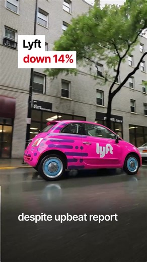🔴 Lyft down 14% 🔴 Despite upbeat report Trade responsibly: capital is at risk #FxPro #Trading #Investing