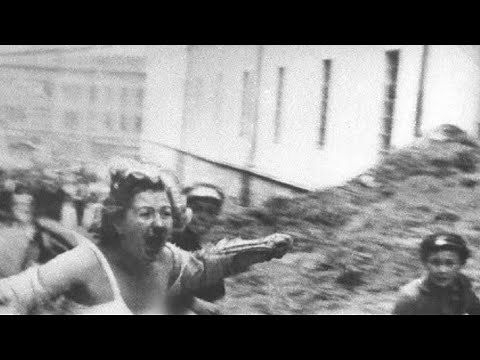 Infamous World War 2 photograph Stripped and beaten in Lviv pogroms of 1941