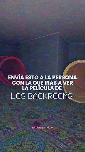 Película de los Backrooms: ¿Con quién irás al estreno?