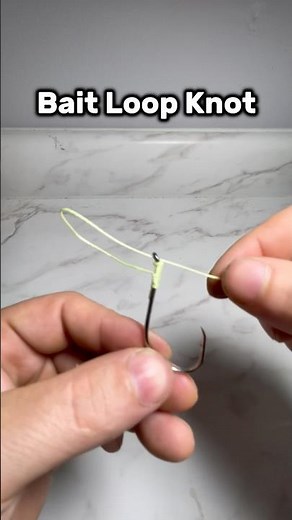 How to tie the egg loop knot. #fishing #education #outdoors