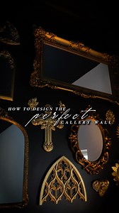 A simple guide of how to design your perfect gothic gallery wall!🖤 Products used: Acanthus Mirror Augustus Mirror Osiris Gothic Arch The Divine Cross Rose Set Wall Plaques Adeline Baroque Large Oval Mirror Regina Sacred Heart Mirror Renata Sacred Heart Mirror Delphine Arch Mirror Baroque Lock Wall Plaque Gabriel Winged Cherub Plaque #diy #howto #gallerywalltutorial #tutorial #gothic | The Blackened Teeth