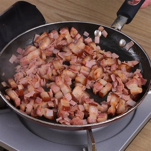 10K views · 98 reactions | Bacon Pasta the way you've never seen it before! | Recipe Manual | Facebook