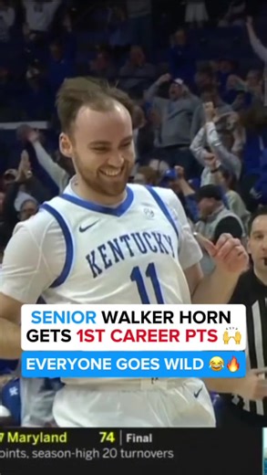Electric First Career Highlight for Walker Horn