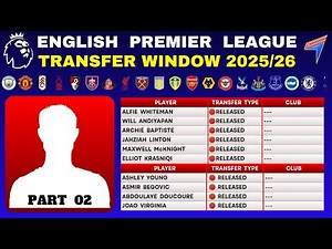 EPL TRANSFER NEWS TODAY 2025/26 • PREMIER LEAGUE TRANSFER NEWS • PART 2