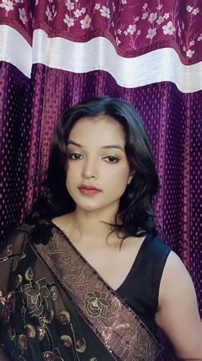 Perfect Lip Combo for Black Saree Makeup Look 💄✨