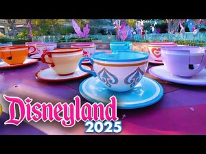 Mad Tea Party 2025 - Disneyland Teacups Ride [4K60 POV]