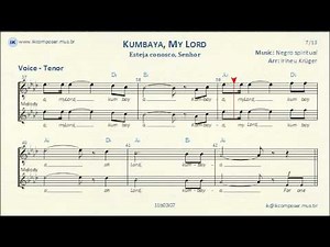 Kumbaya, My Lord - (Voice TENOR)