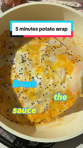 5-Minute Potato Breakfast Wrap Recipe
