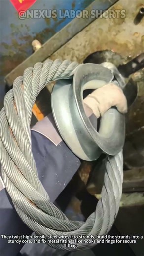 How Steel Wire Rope Slings Are Made | Factory Manufacturing Process