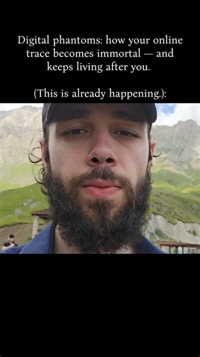 Tim Torshel on Instagram: "We’re building ghosts of ourselves with every click. Here’s the uncomfortable truth and what to do about it: — What survives: cloud photos, chat logs, emails, search/watch history, location trails, biometrics (face/voice), and metadata your friends also keep. — What can be rebuilt today: voice clones from minutes of audio, photoreal avatars from photos, writing tone from posts, and chatbots trained on your messages. Video + voice + style = a convincing “you.” — Who own