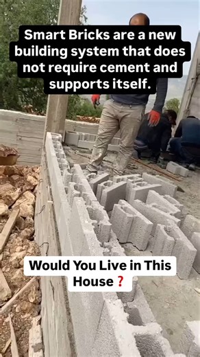 Terrance Williams on Instagram: "Smart bricks are a new building system that does not require cement and supports itself. The Block Armo system is a smart, self-supporting building system in the form of interlocking concrete blocks... low cost and cuts construction time in half, used to build 3,000 homes in Mexico and does not require cement and is self-supporting, low cost and cuts construction time in half SMART BLOCK: The most important features of the smart brick: 1. ���Saving construction c