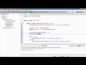 PROGRAMMER EN JAVA (Débutant) - 77 - Love Story