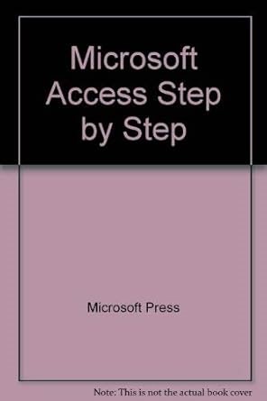 Amazon.com: Microsoft Access for Windows: Step by Step/Book and Disk: 9781556154829: McGee, Margaret D., Boyce, Judy: Libros