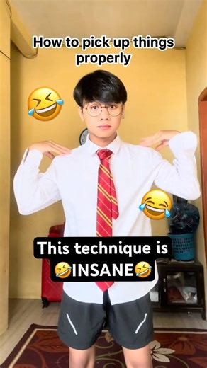 This picking up technique is INSANE #shorts #funny #memes