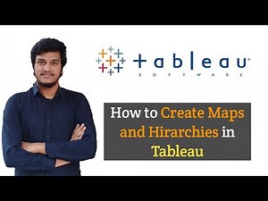 12.How to create Maps using hierarchy Concept l Maps and Hierarchies l Tableau Tutorials
