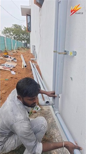 🏠 New Construction: Water Tank and Piping Installation 💧 #pipe #WaterTankInstallation #pipefitting