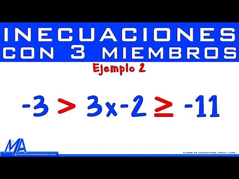 Solving 3-Membered Linear Inequalities | Example 2