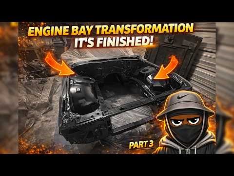 I Finally Painted My Camaro Engine Bay…