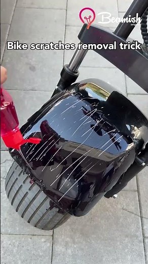 Bike scratches removal trick #bike #scratch #remove #tricks
