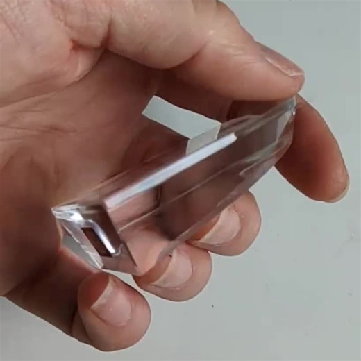 Vintage Bohemia Crystal Madonna Figurine - Czech Etched Glass Religious Icon - Etsy