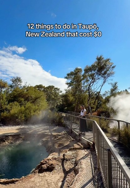 Free Fun Activities in Taupō, New Zealand