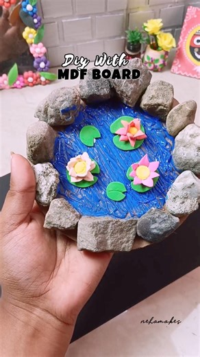 DIY with MDF Board ✨ #shorts #bestoutofwaste #aesthetic